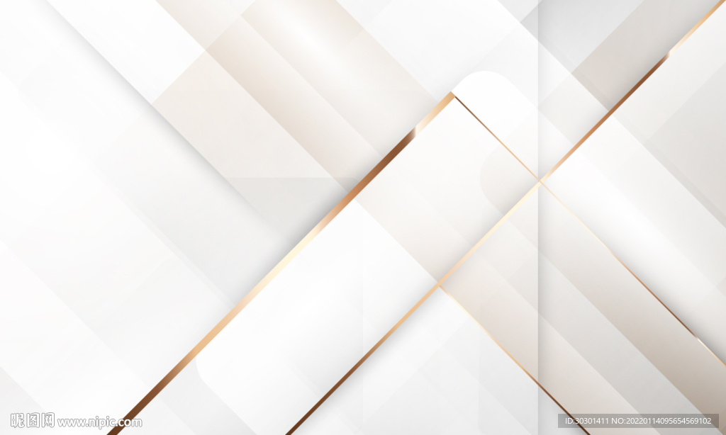 线条网格金色素色地产卡片背景