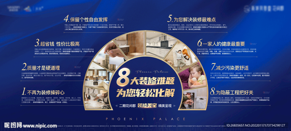 8大理由 地产展板