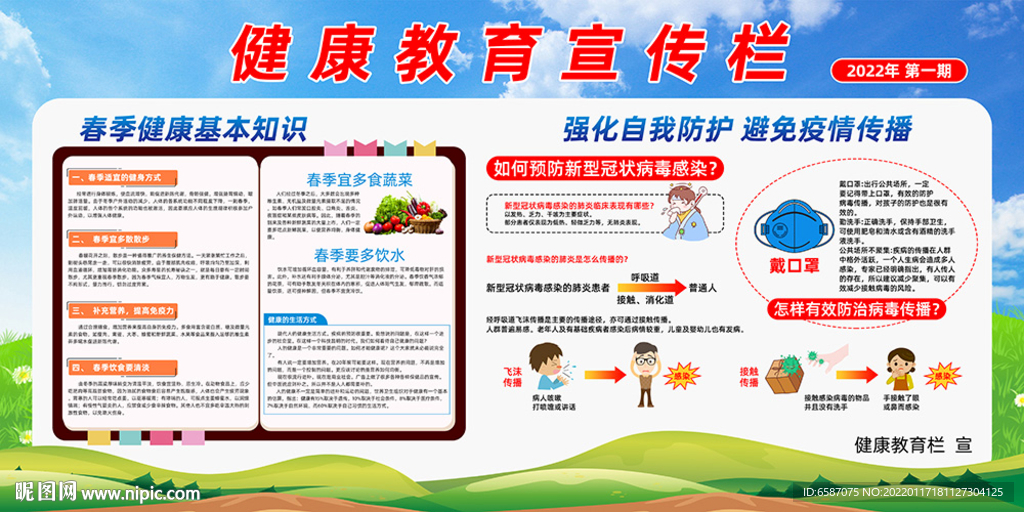 健康教育宣传栏图片