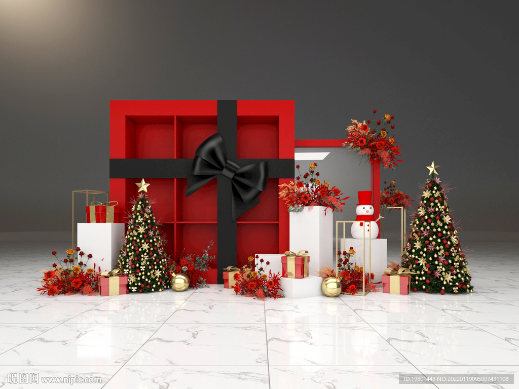 圣诞礼品堆头