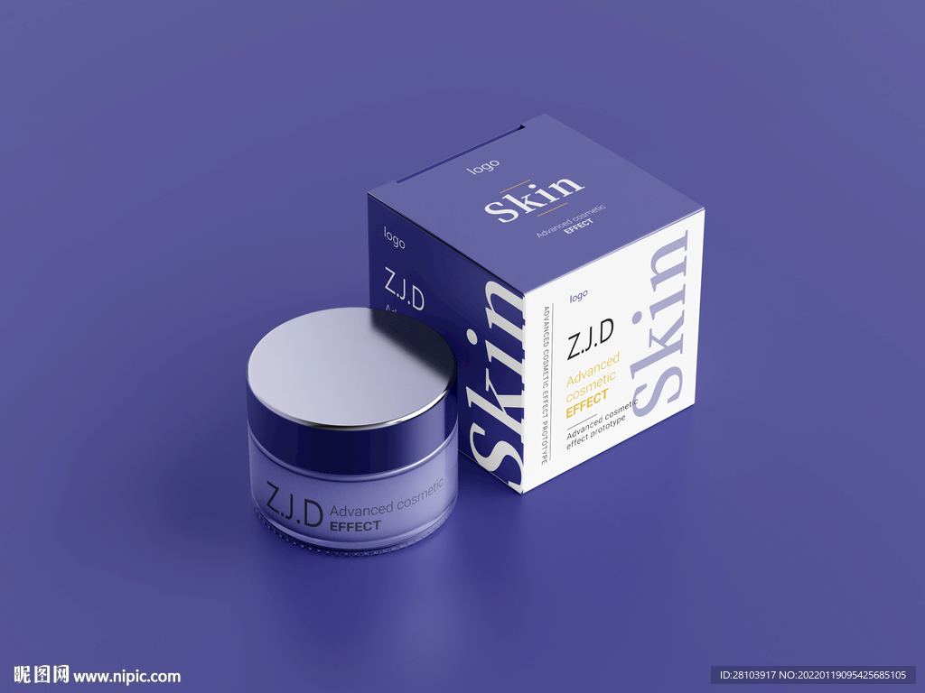 化妆品样机效果图