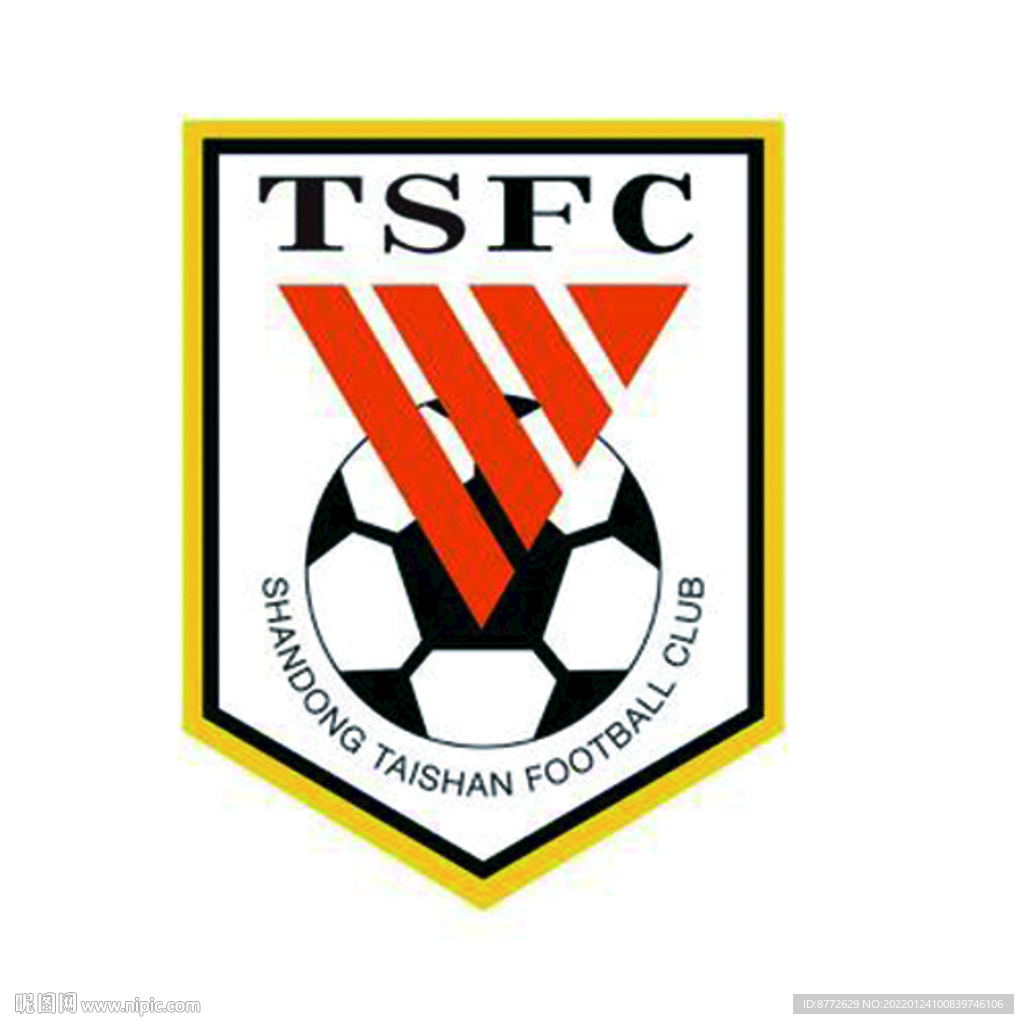 山东泰山队2022年新logo