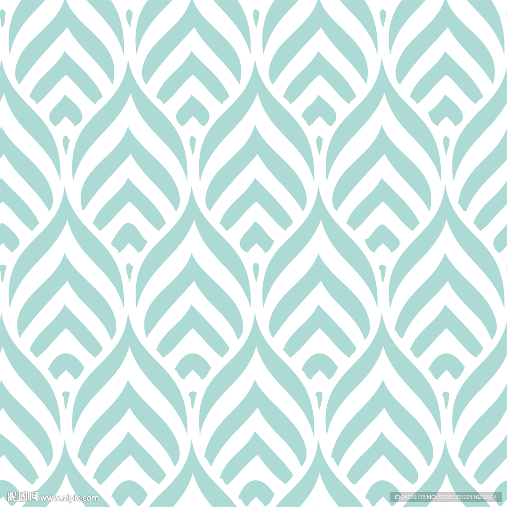 传统水滴纹墙纸