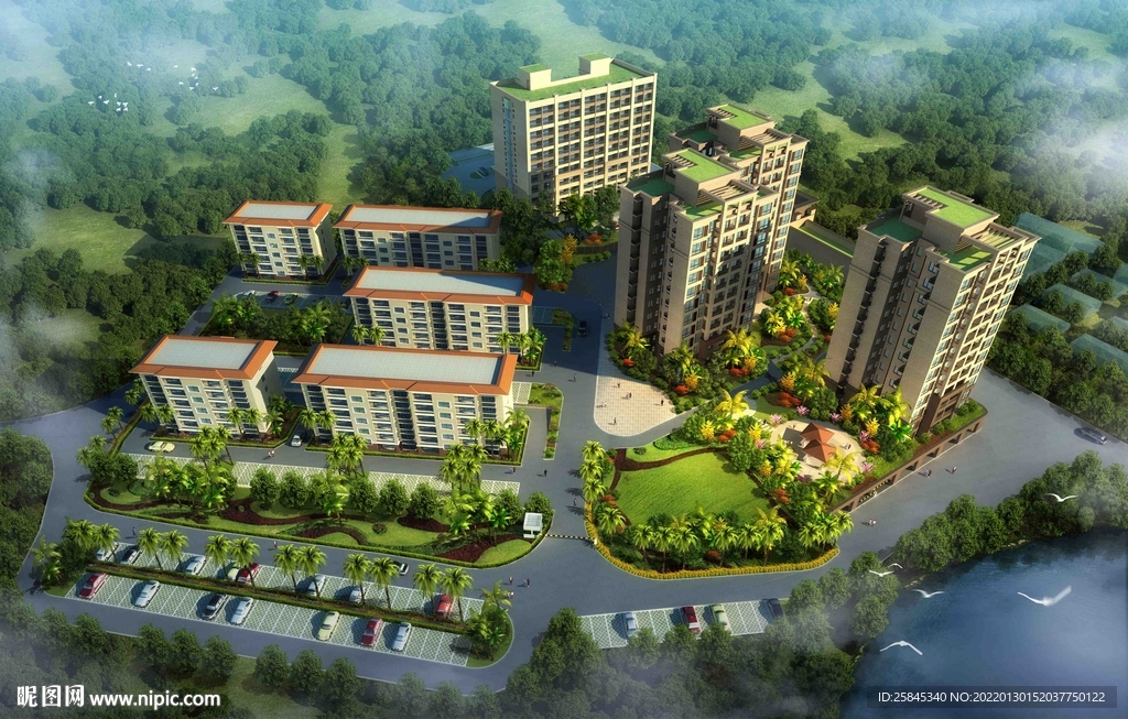 住宅小洋房景观