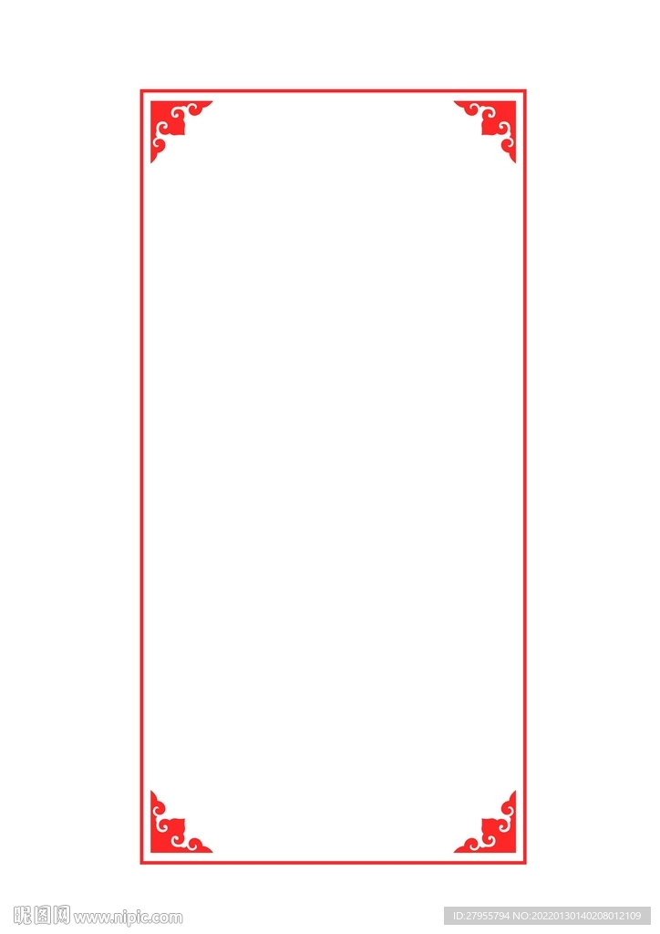边框矢量设计
