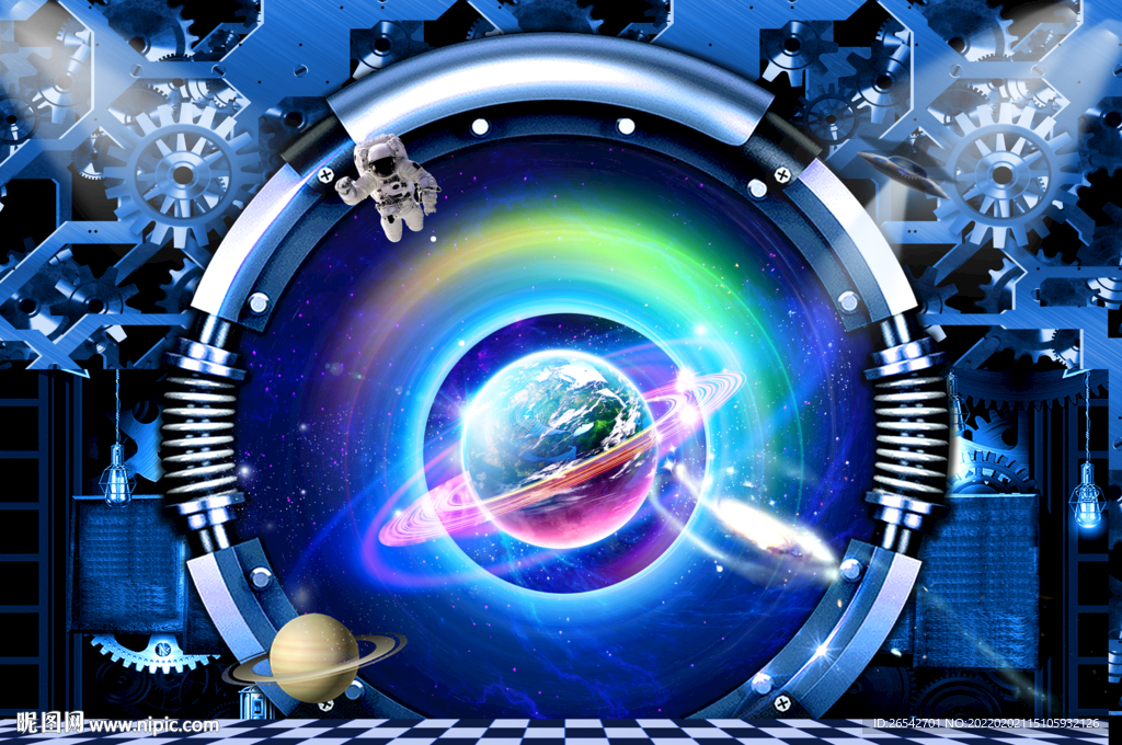 时尚年会科技主视觉主KV