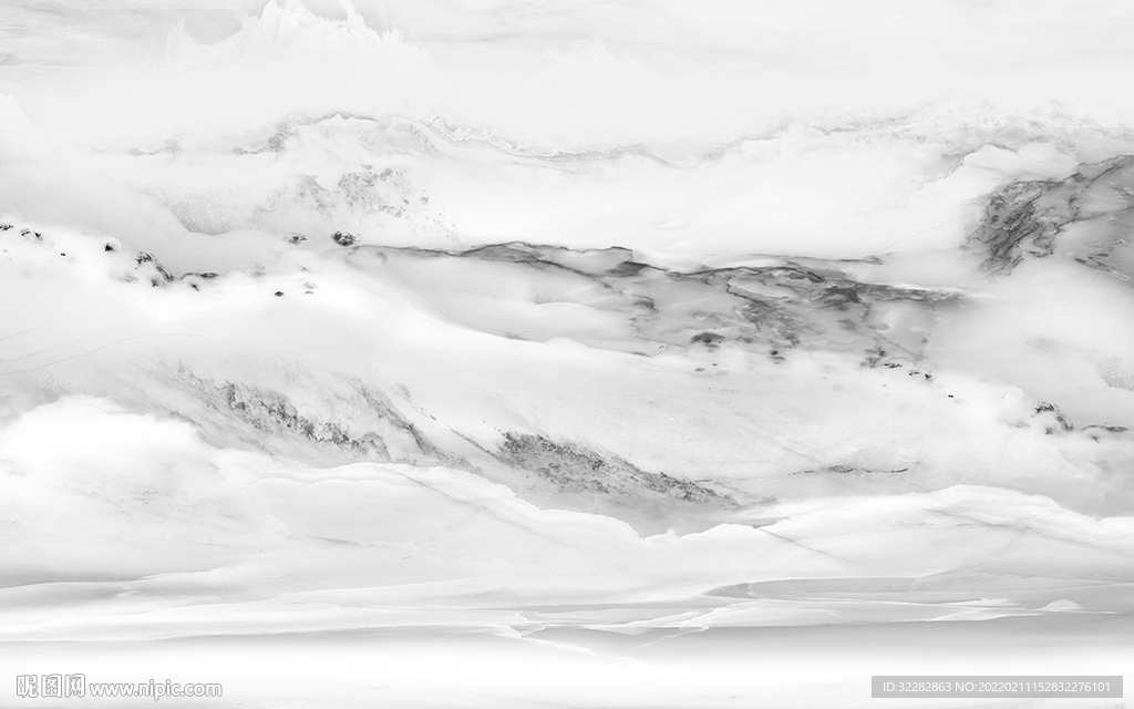 新石纹客厅墙山水 TIF分层