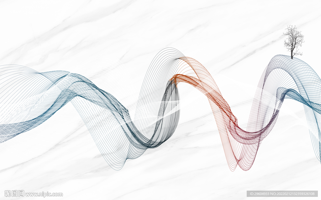 爵士白背景高档画 TIF分层