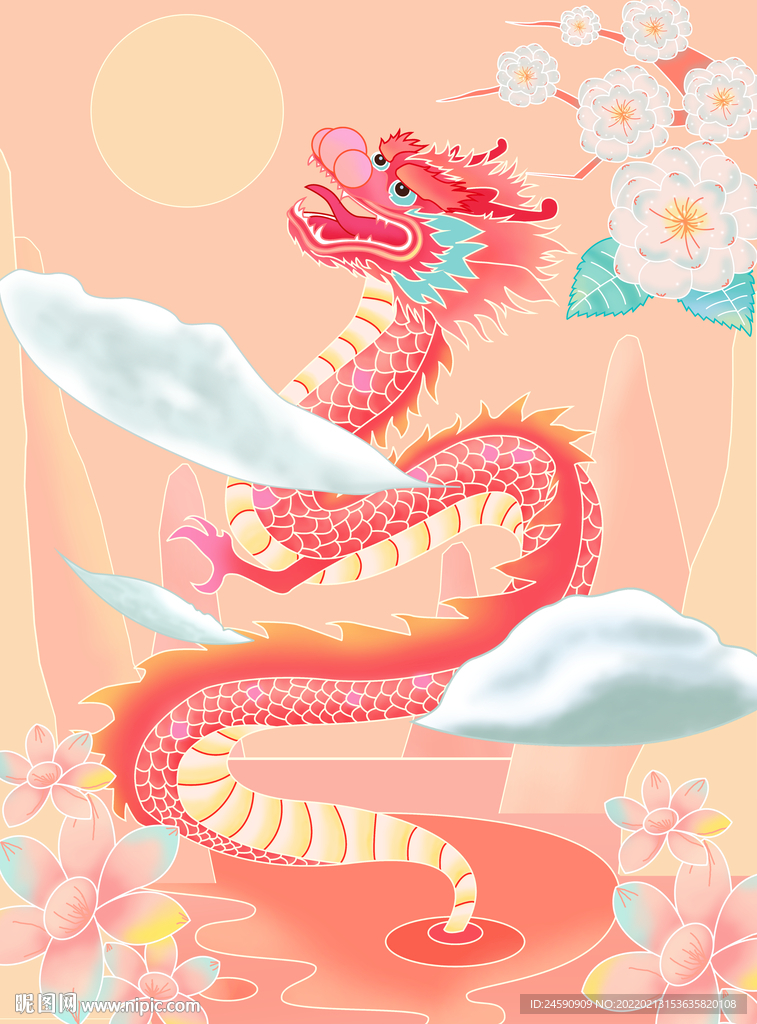 2月2龙抬头海报单图