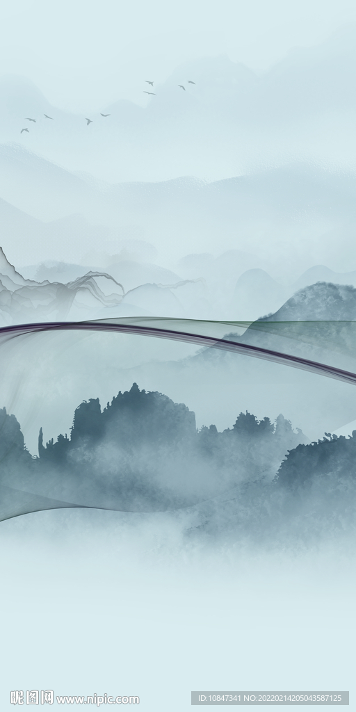 最新人气中式玄关 TIF分层