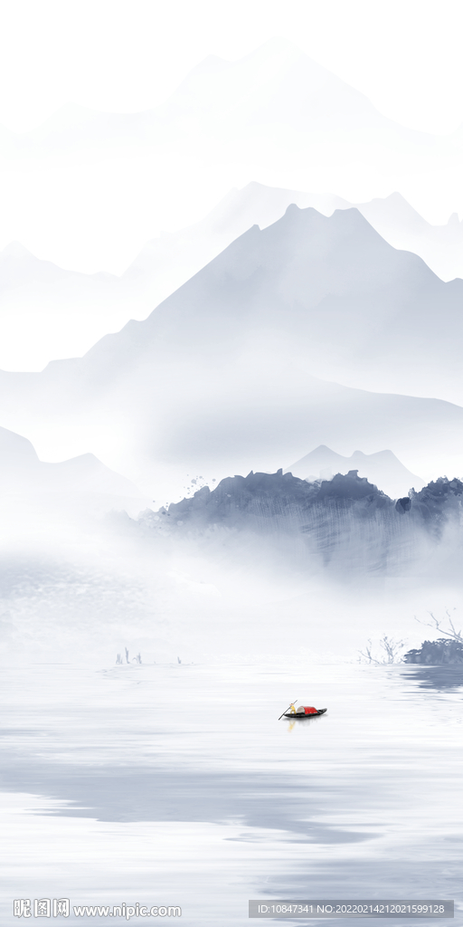 最新 玄关新品山水 TIF分层