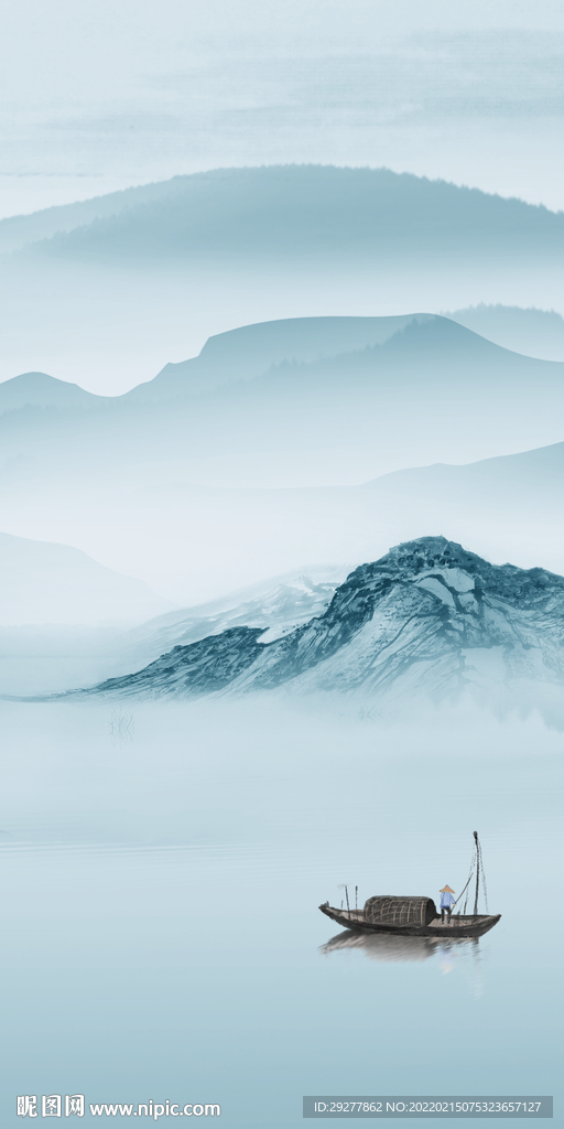 最新 山水中式玄关 TIF分层