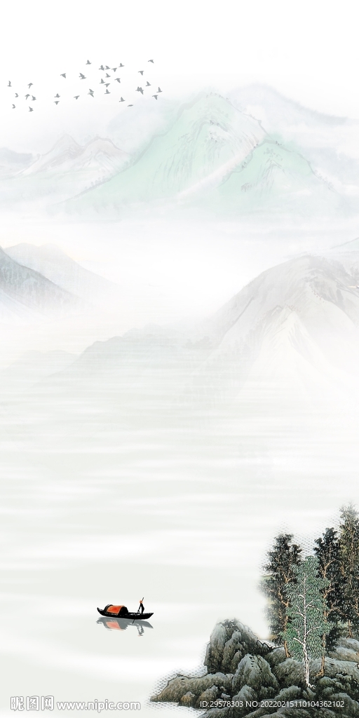 高清高端简约玄关 TIF分层