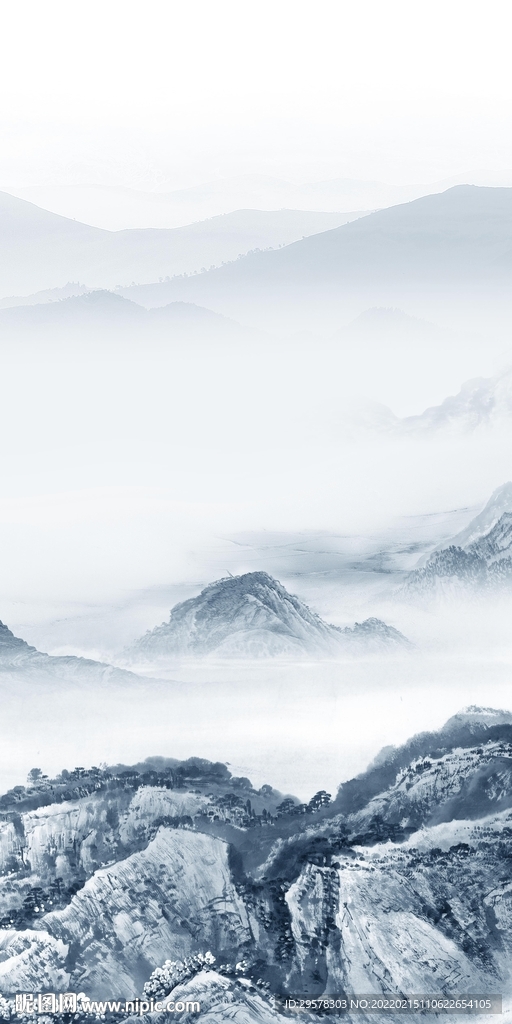 意境 别墅现代玄关 TIF分层