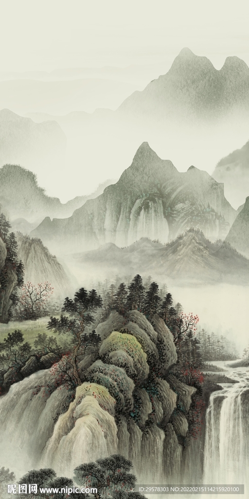 人气别墅现代玄关 TIF分层