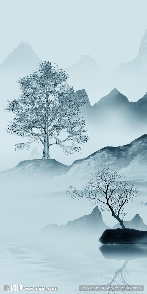 高档 现代新玄关画 TIF分层