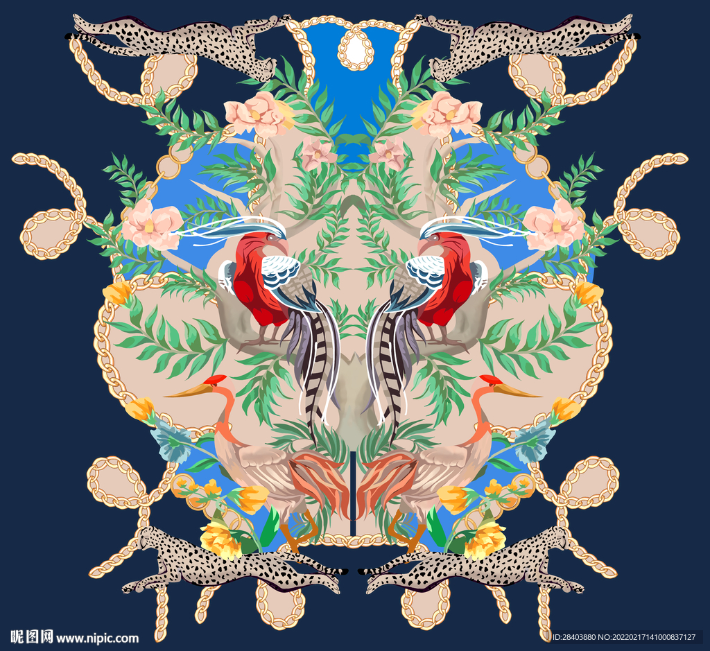 大牌  方巾  数码印花