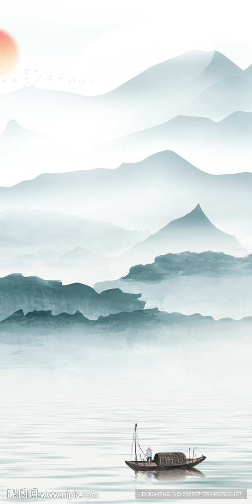 大气简约别墅玄关 TIF分层