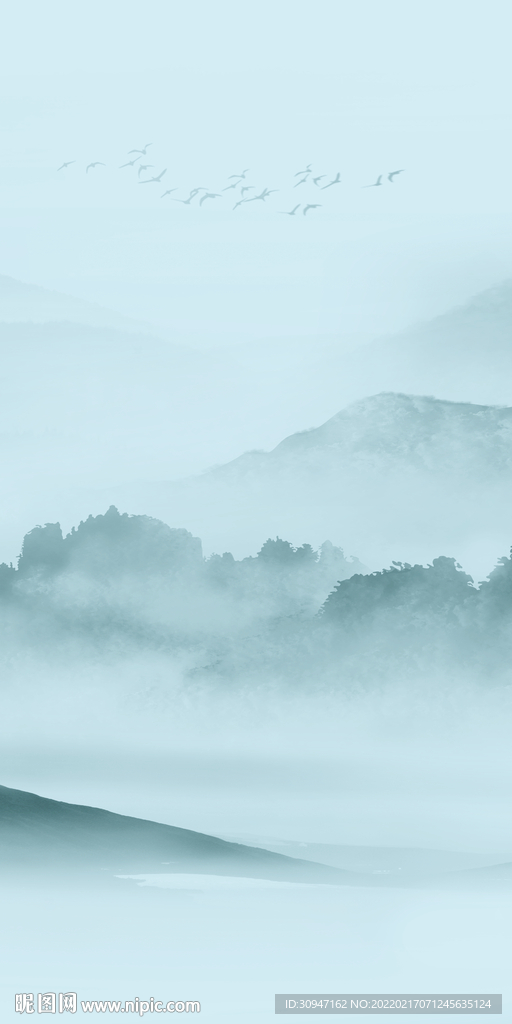 最新中式简约玄关 TIF分层