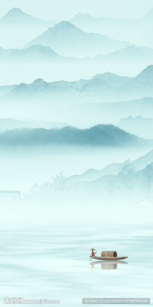 人气 简约别墅玄关 TIF分层