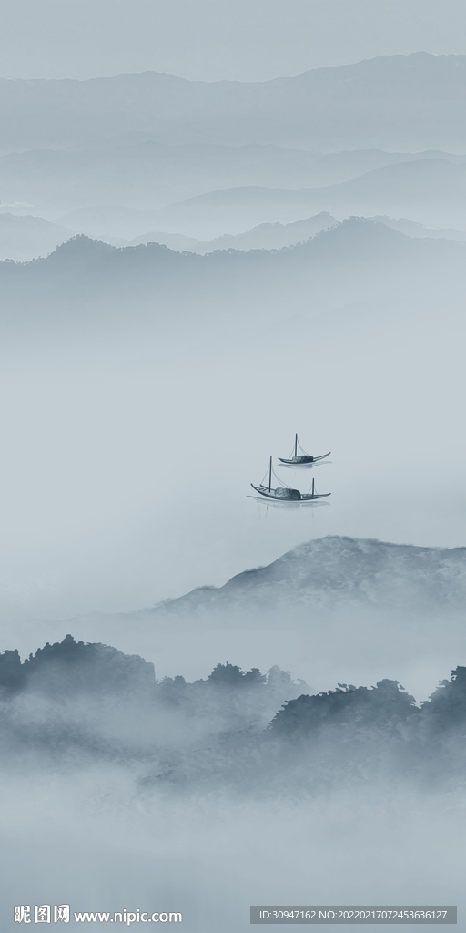 意境现代大气玄关 TIF分层