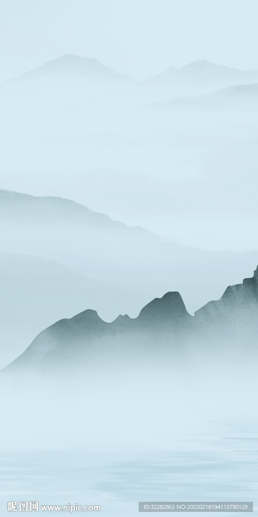 意境最新中式玄关 tif分层