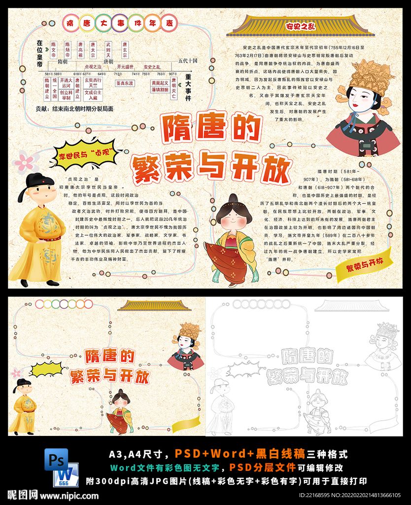 隋唐的繁荣与发展唐太宗武则天