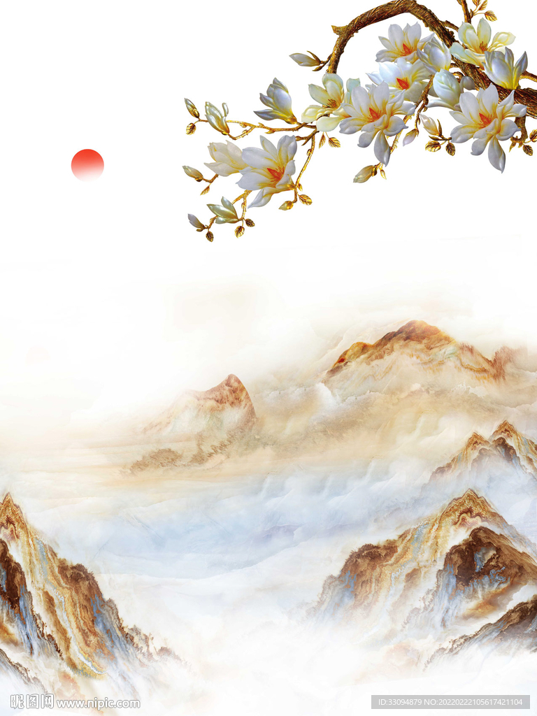 高清分层推拉门写真图