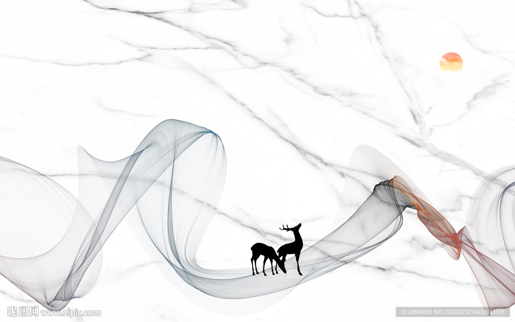 爵士白大气背景 TIF分层