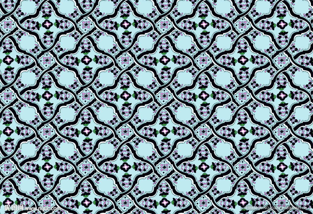 女装印花 清新小花