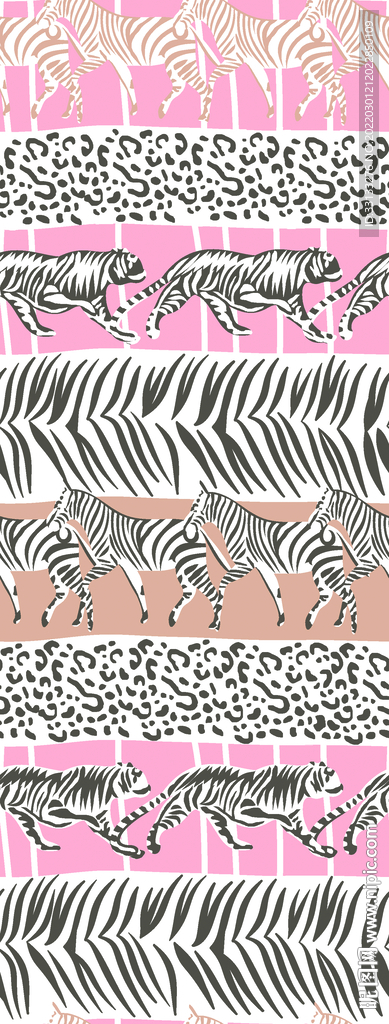 豹子 斑马 大牌 豹纹 