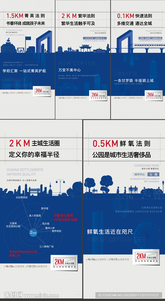 地产配套 社区海报