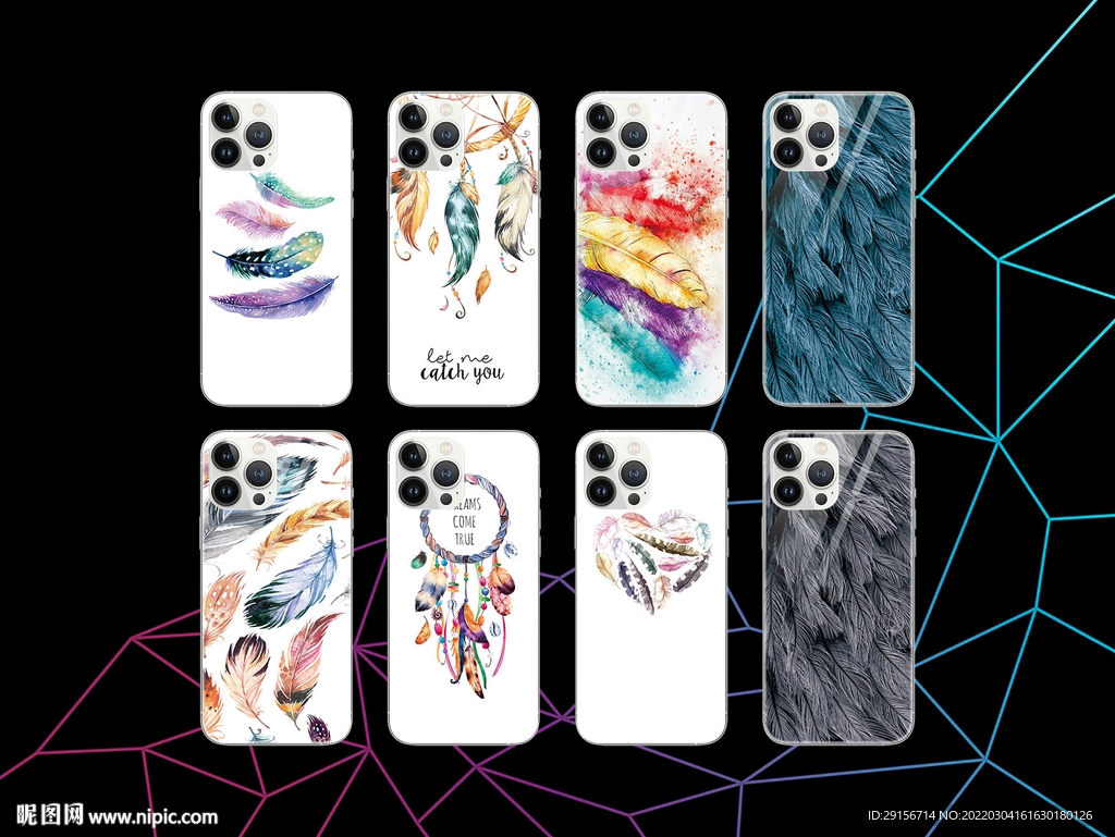 手机壳图案羽毛图片