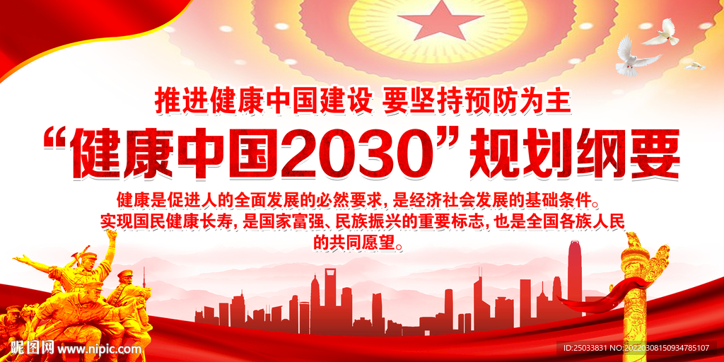  健康中国2030规划纲要