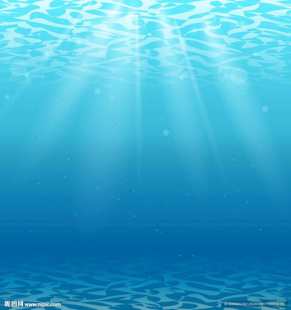 浅蓝色海底矢量底纹