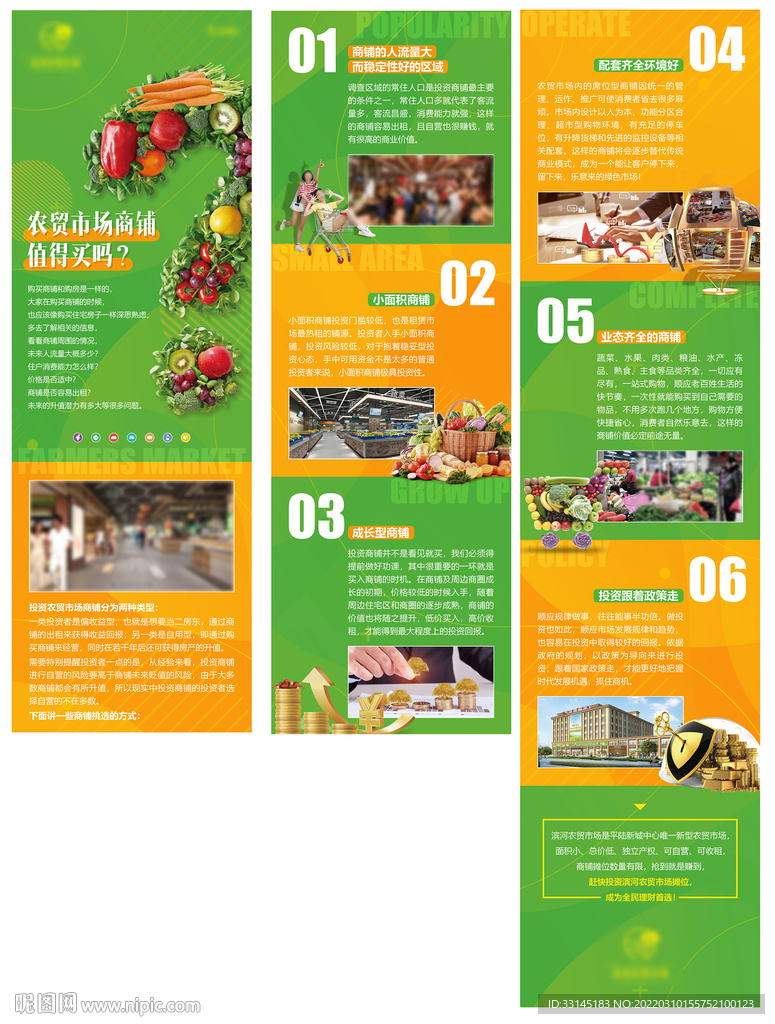 农贸城微信长图