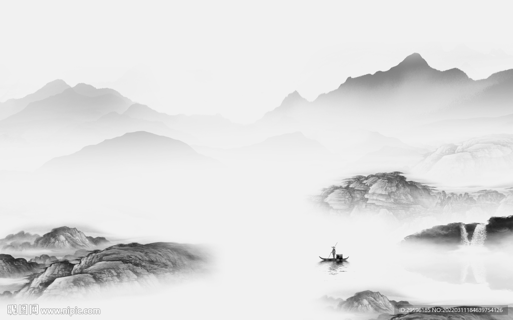 高雅 最新高端山水 TIF分层