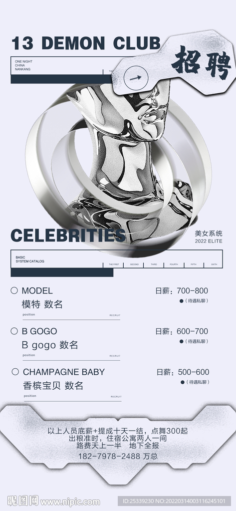 酒吧资源部招聘