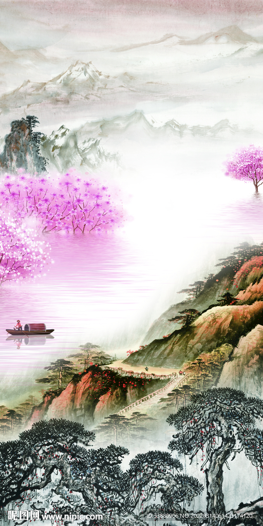 大气简约新款玄关 TIF分层