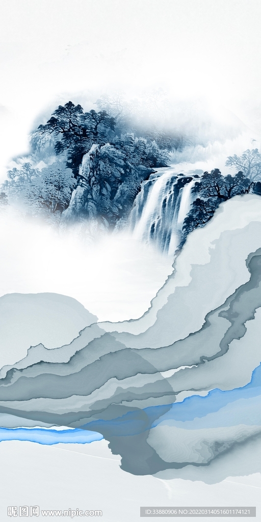 最新高清中式玄关 TIF分层