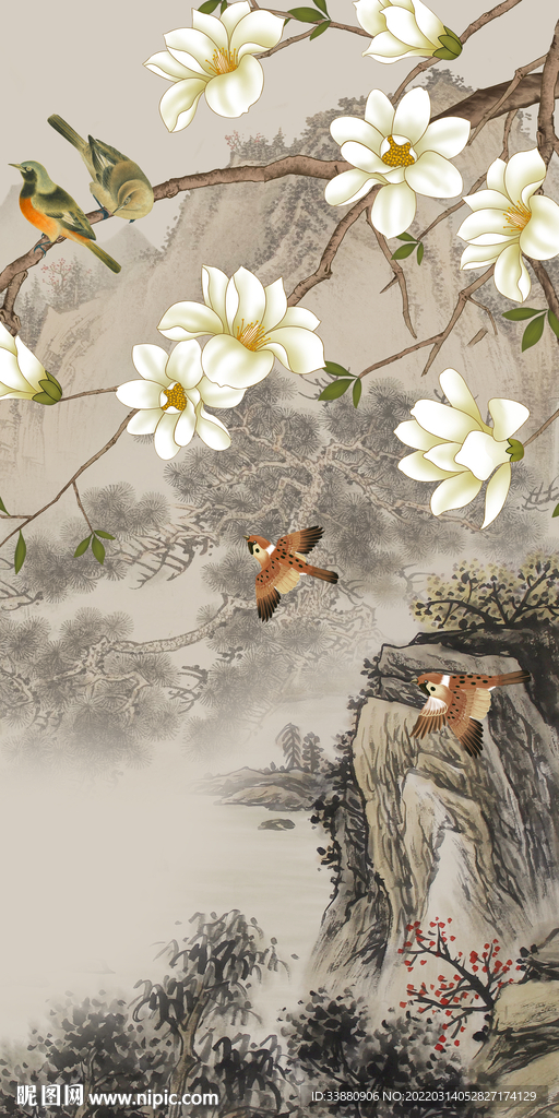 高清 新款现代玄关 TIF分层