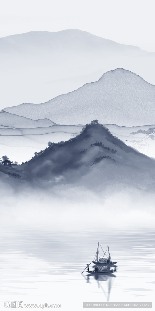 高端高清中式玄关 TIF分层