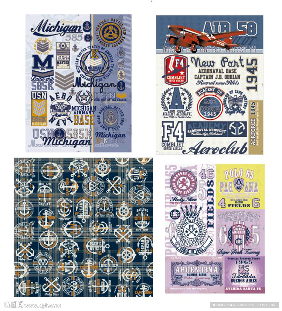 船锚图  海盗元素