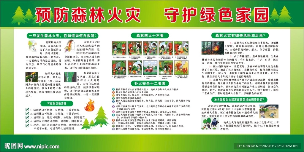 森林防火宣传