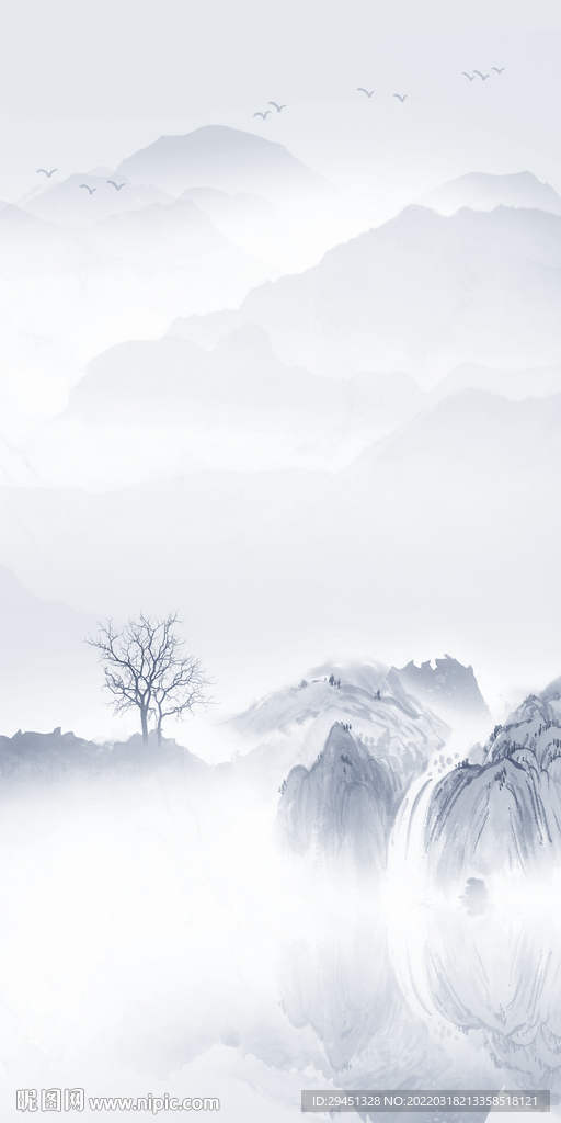 意境 人气高档玄关 TIF分层