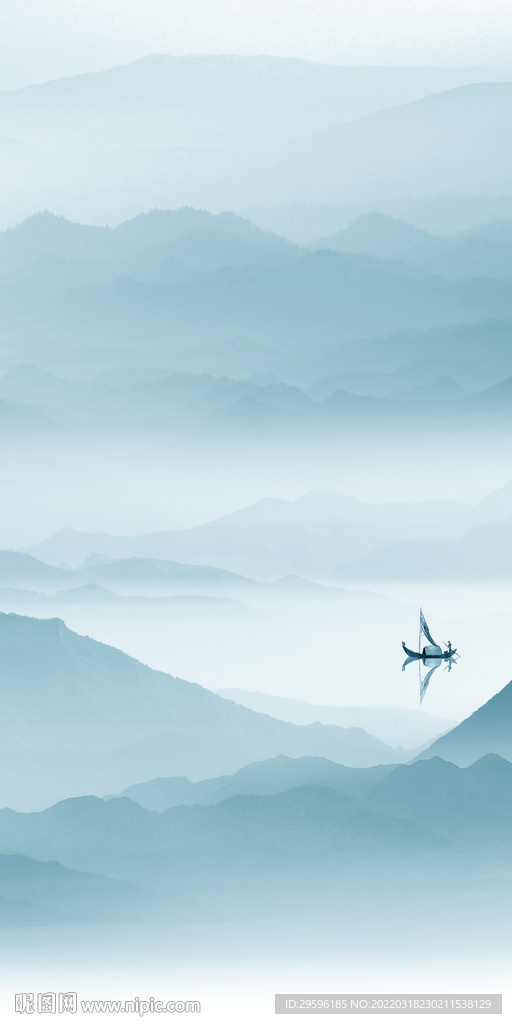 意境山水别墅玄关 tif分层