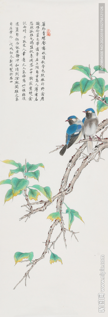 古典花鸟中式装饰画