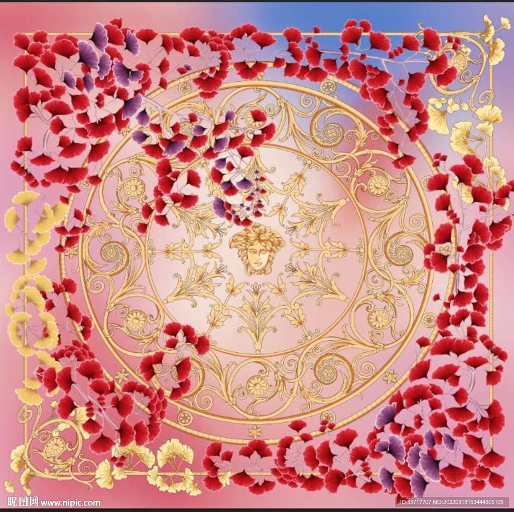 大牌 方巾 范思哲