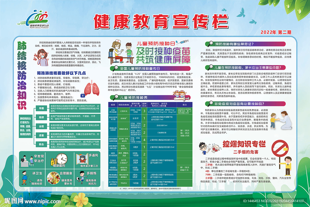 肺结核防治知识 预防接种 宣传
