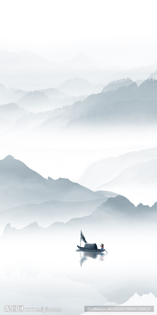 意境大气玄关背景 TIF分层